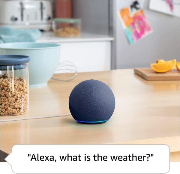Amazon Echo Dot (Newest Model), Vibrant Sounding Alexa Speaker, Great for Bedrooms, etc..... - Image 4