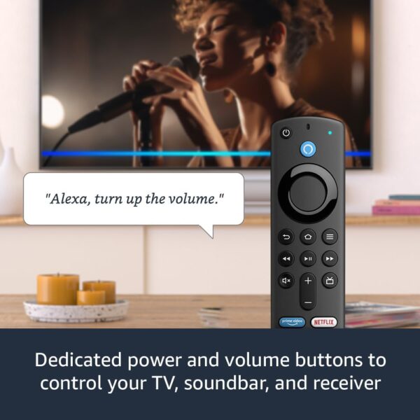Amazon Fire TV Stick, Sharp Picture Quality, Fast Streaming, Alexa Voice Remote with TV Controls - Image 3