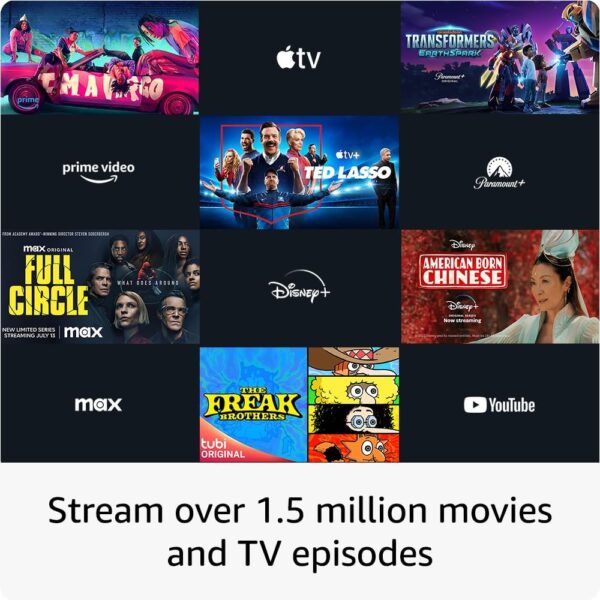Amazon Fire TV Stick, Sharp Picture Quality, Fast Streaming, Alexa Voice Remote with TV Controls - Image 5