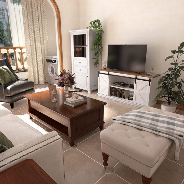 JUMMICO TV Stand for 65 Inch TV - Image 8