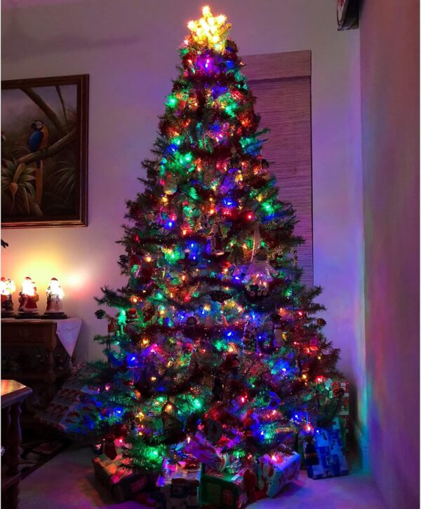 Juegoal 6 Foot Artificial Christmas Tree with 300 LED Lights - Image 5
