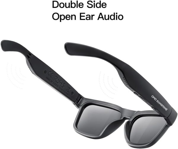 OhO Smart Glasses with Bluetooth Speaker and Polarized Lenses - Image 7