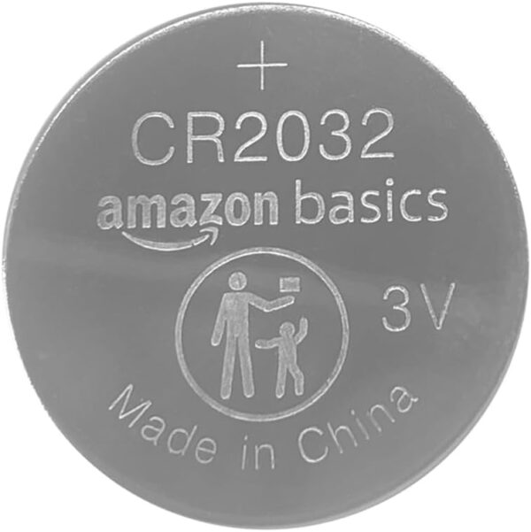 Amazon Basics 4-Pack CR2032 Lithium Coin Cell Battery, 3 Volt, Mercury-Free - Image 2