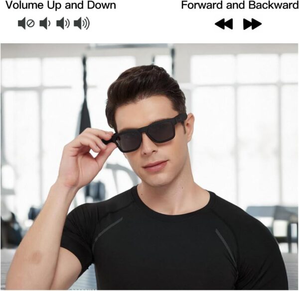 OhO Smart Glasses with Bluetooth Speaker and Polarized Lenses - Image 3