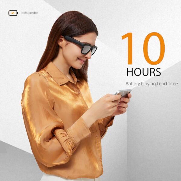 OhO Smart Glasses with Bluetooth Speaker and Polarized Lenses - Image 4