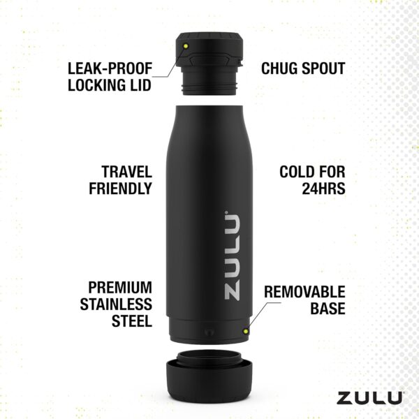 ZULU Ace Vacuum Insulated Water Bottle with Chug Spout - Image 8