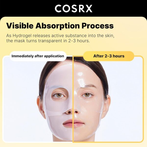 COSRX Snail Mucin Glass Glow Hydrogel Mask - Image 2