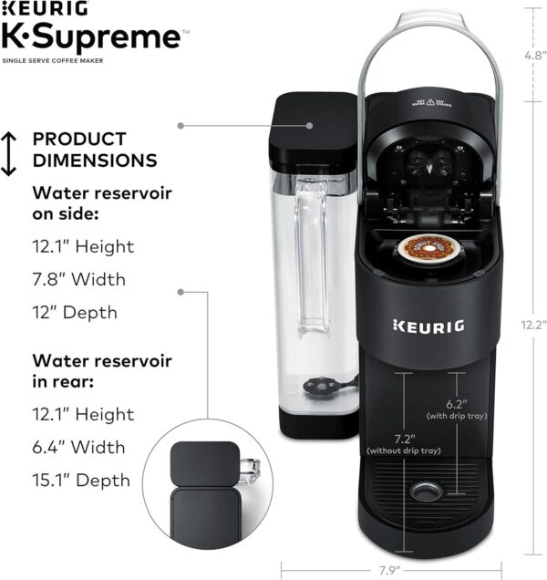 Keurig K-Supreme Single Serve K-Cup Pod Coffee Maker - Image 8
