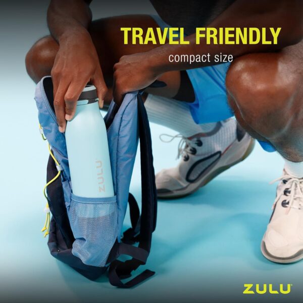 ZULU Ace Vacuum Insulated Water Bottle with Chug Spout - Image 4