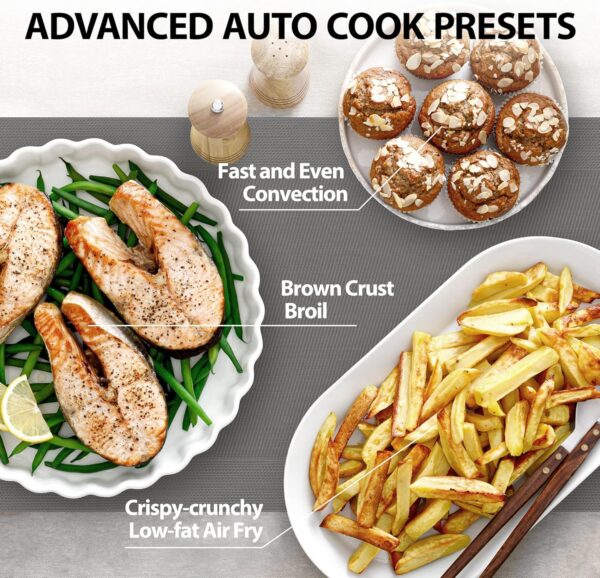 Toshiba 8-in-1 Air Fryer Combo Microwave Oven - Image 8