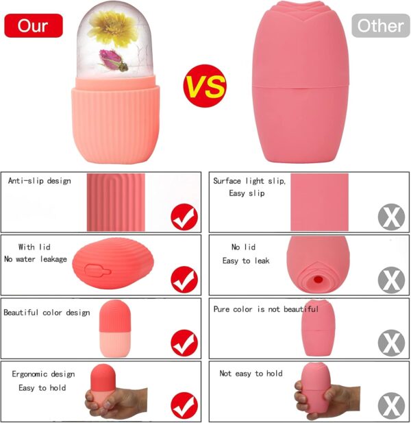 XHJRI Ice Cube Roller Massager for Face - Image 8