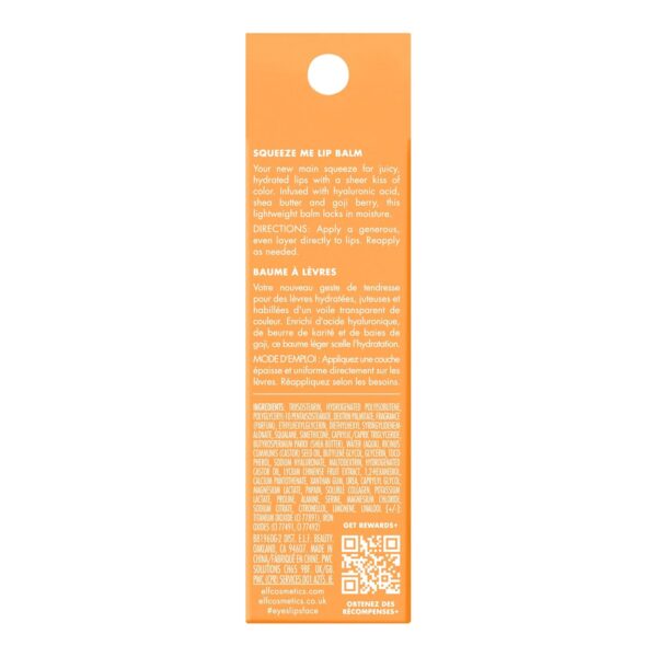 e.l.f. Squeeze Me Lip Balm, Moisturizing Lip Balm For A Sheer Tint Of Color - Image 4